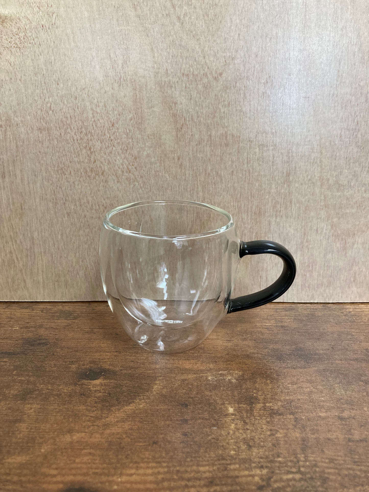 Coffee cups set of 4 double walled glass.